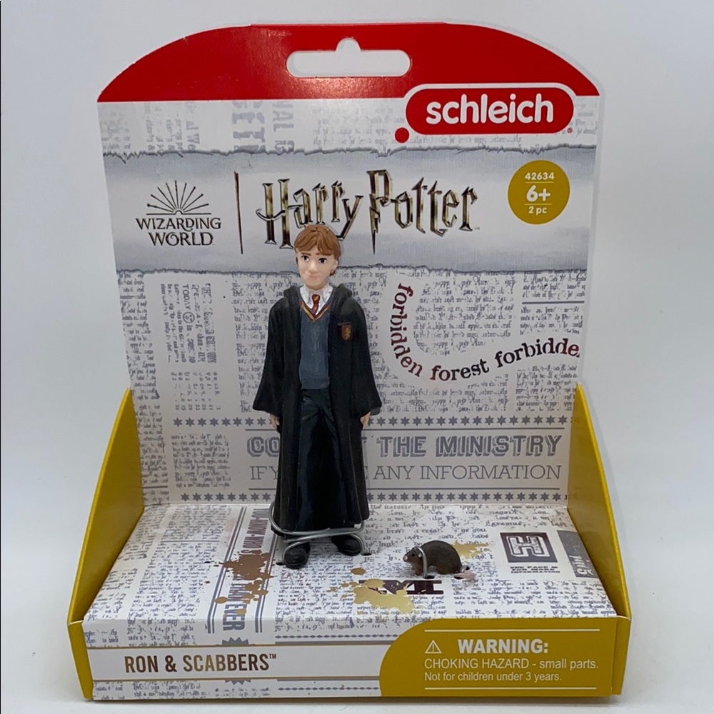 Schleich Harry Potter Ron & Scabbers Figure Set 42634